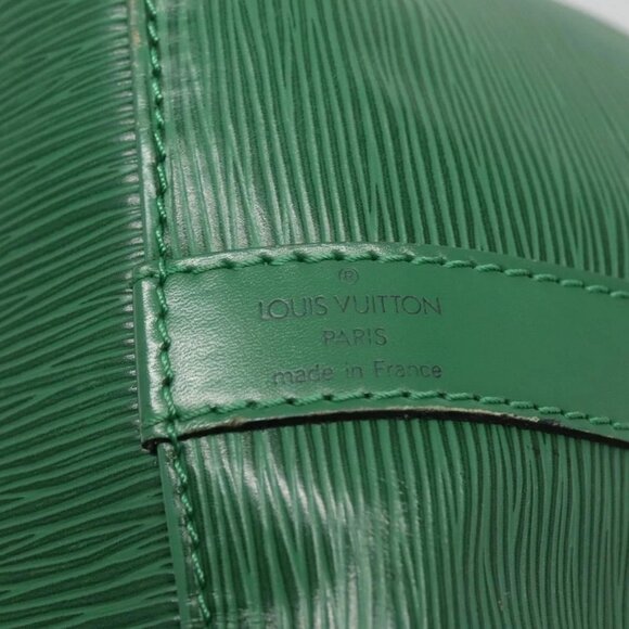 LOUIS VUITTON Epi Petit Noe Shoulder Bag Green M44104 LV Auth 134513 - Picture 12 of 14